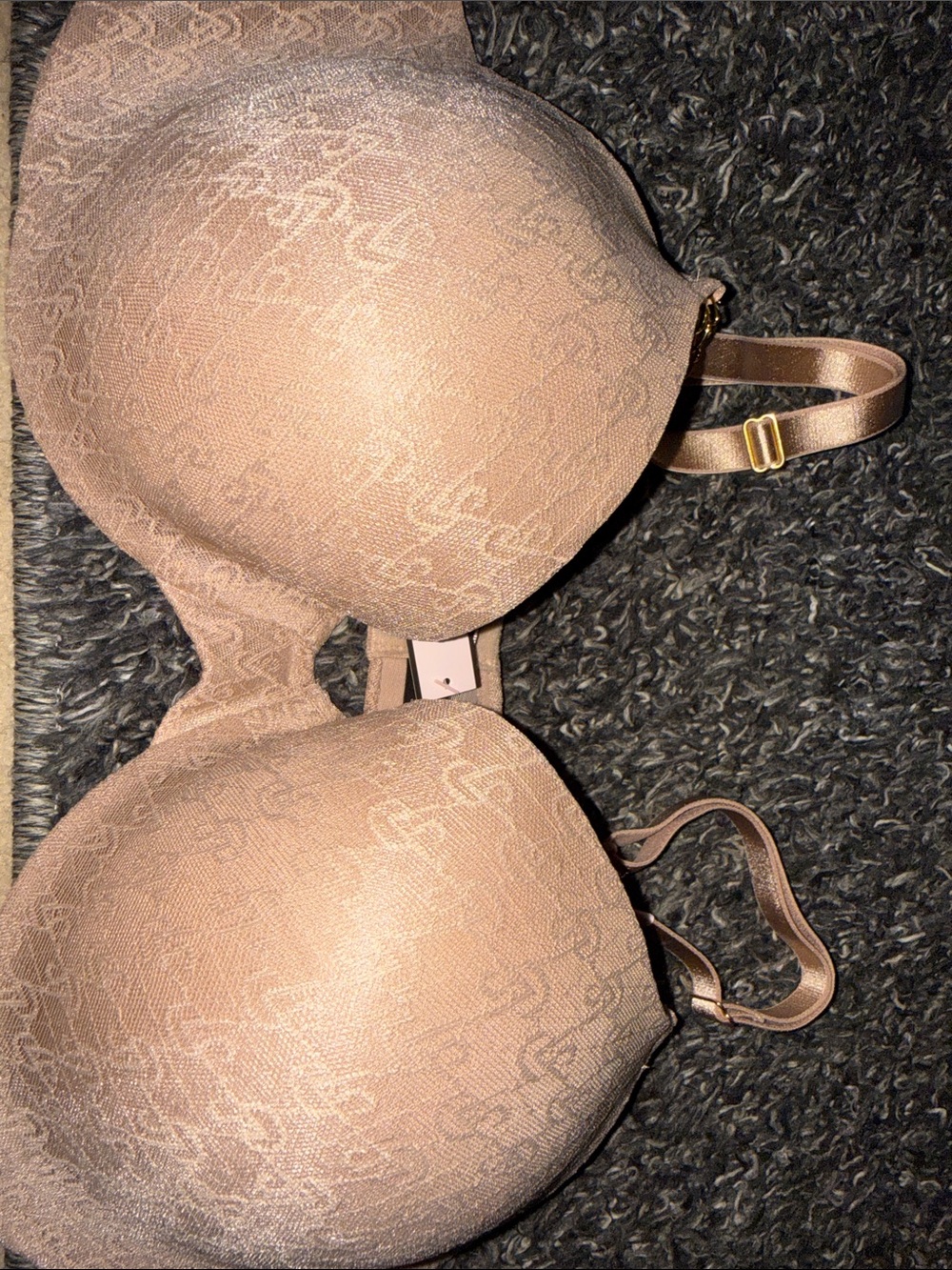BNWT Victoria's Secret Blush Beige Lace T-Shirt Bra